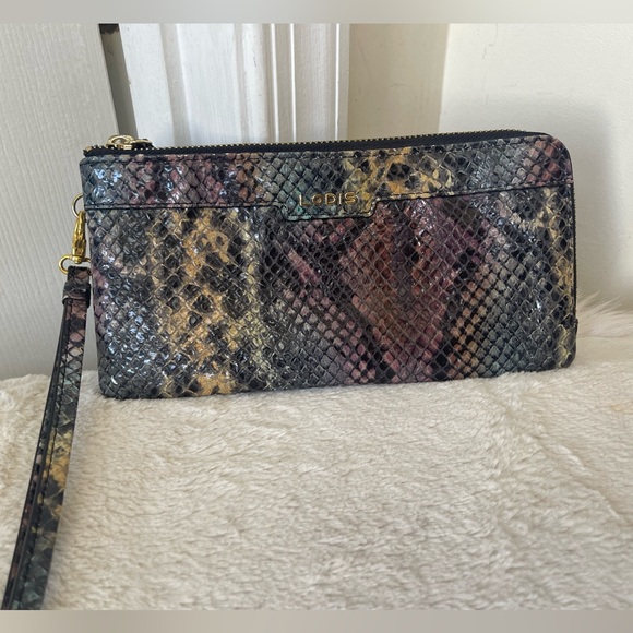 Lodis snake print clutch EUC - Picture 9 of 9